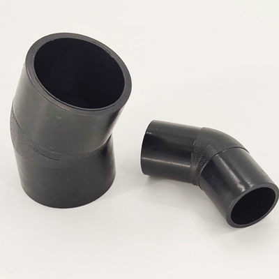 Hot Melt HDPE Elbow Fitting 1 Inch Pipa Air Minum SDR9 SDR11