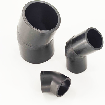 Hot Melt HDPE Elbow Fitting 1 Inch Pipa Air Minum SDR9 SDR11