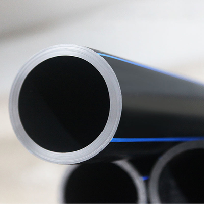 Dn20mm-160mm Black Polyethylene Pipe 50mm Hdpe Pipe Untuk Pasokan Air