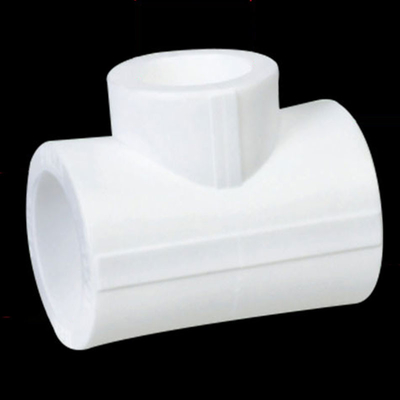 PPR Fittings 3 Way PP-R Plastic Fittings 1 Inch Pipe Plug Elbow Untuk Pasokan Air